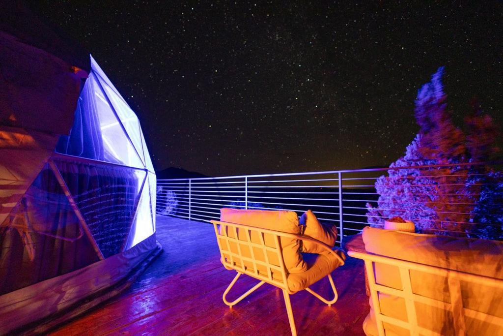 Vila Zia Geo Dome At El Mistico Ranch, Glamping Nogal Exteriér fotografie