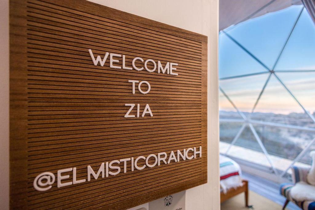 Vila Zia Geo Dome At El Mistico Ranch, Glamping Nogal Exteriér fotografie