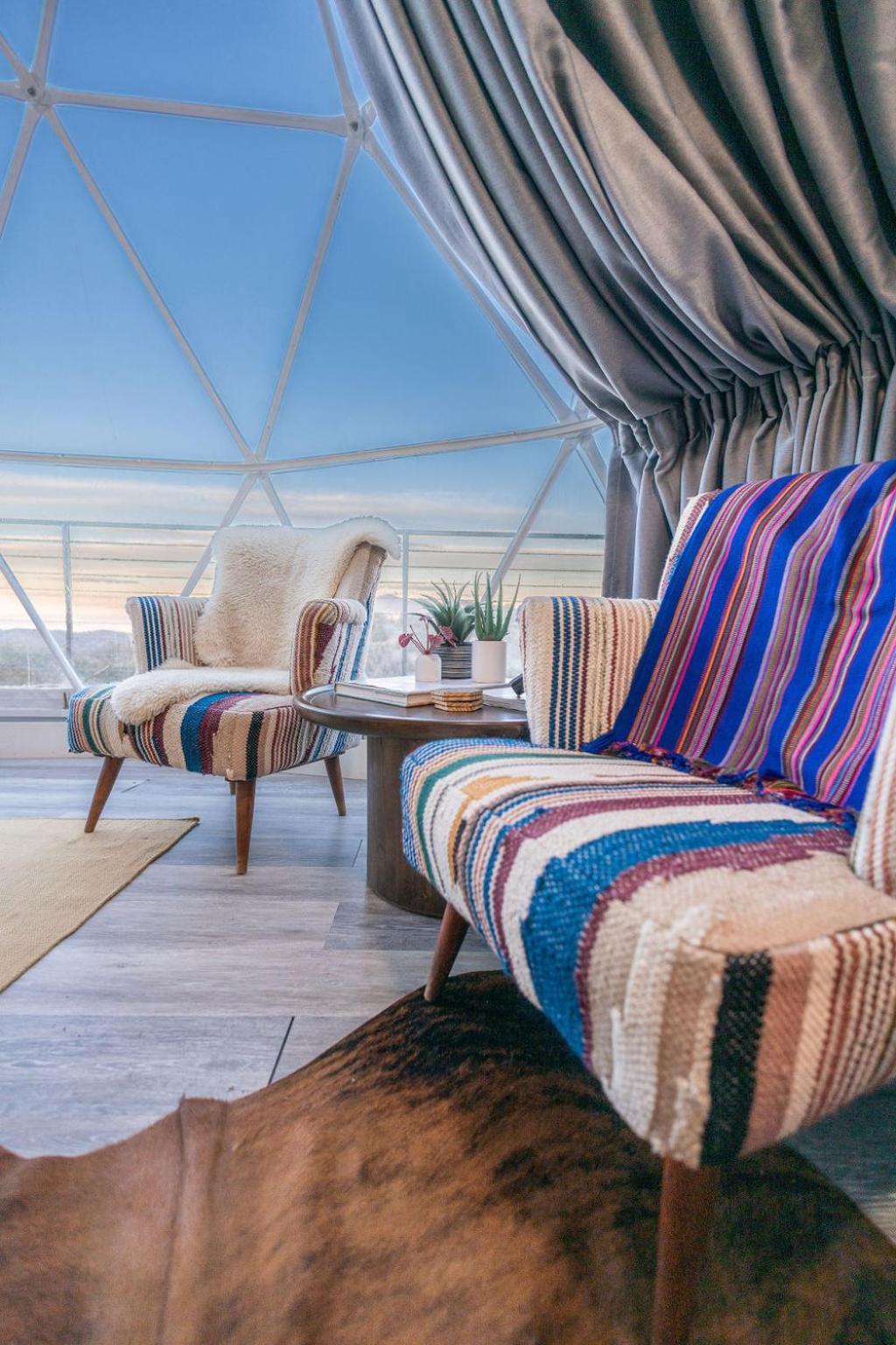 Vila Zia Geo Dome At El Mistico Ranch, Glamping Nogal Exteriér fotografie